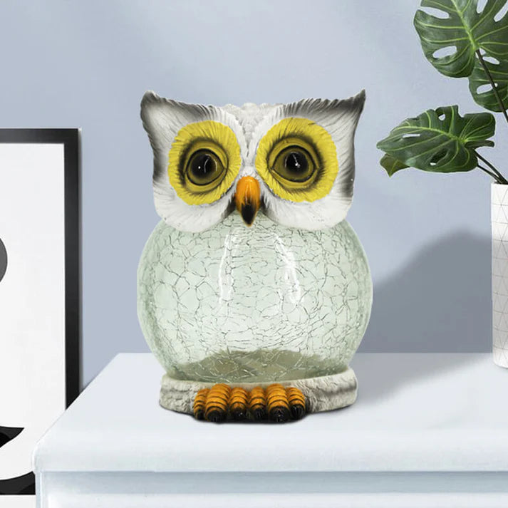 LunaOwl - Solar Outdoor LED Table Lamp