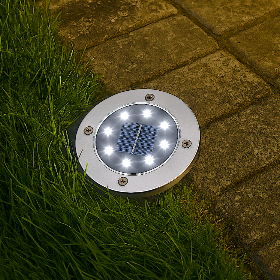 OrbiGlo - Waterproof LED Solar Ground Light