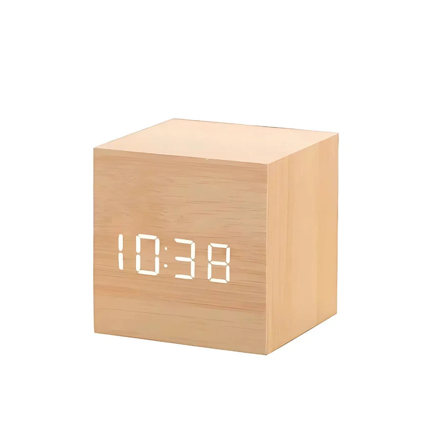 CubeGlow LED Alarm Clock