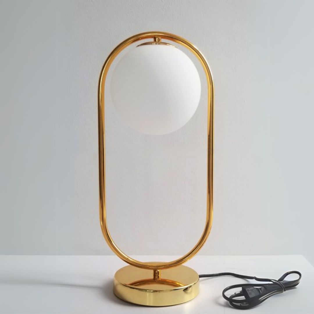 Vilnus - Modern Glass Ball Table Lamp