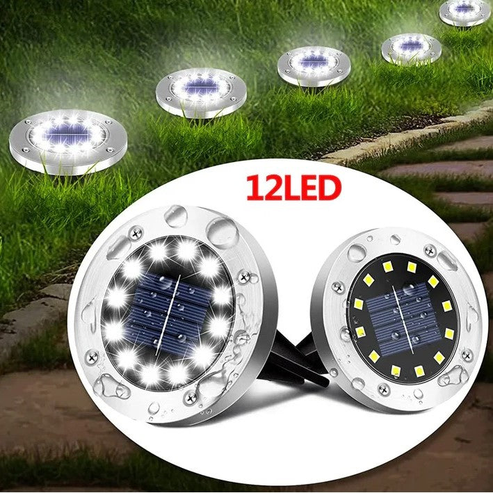 OrbiGlo - Waterproof LED Solar Ground Light