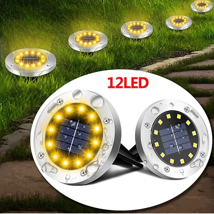 OrbiGlo - Waterproof LED Solar Ground Light