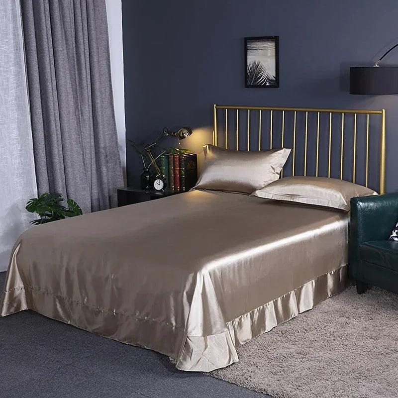 Selene - High-End Satin Bed Sheet Sets