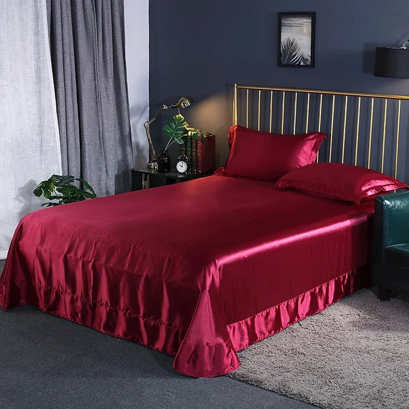 Selene - High-End Satin Bed Sheet Sets