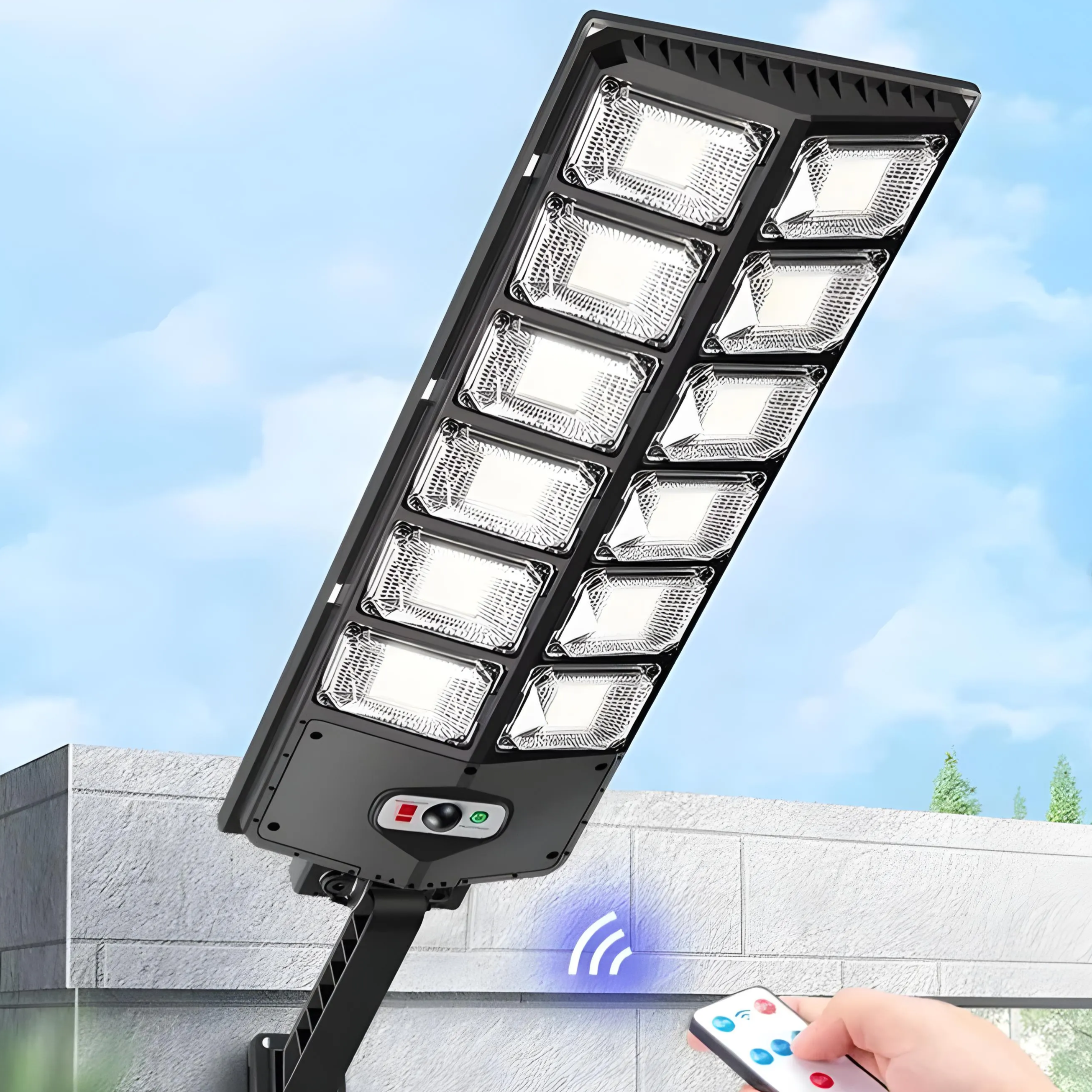 1500W High-Power Solar LED Lighting System