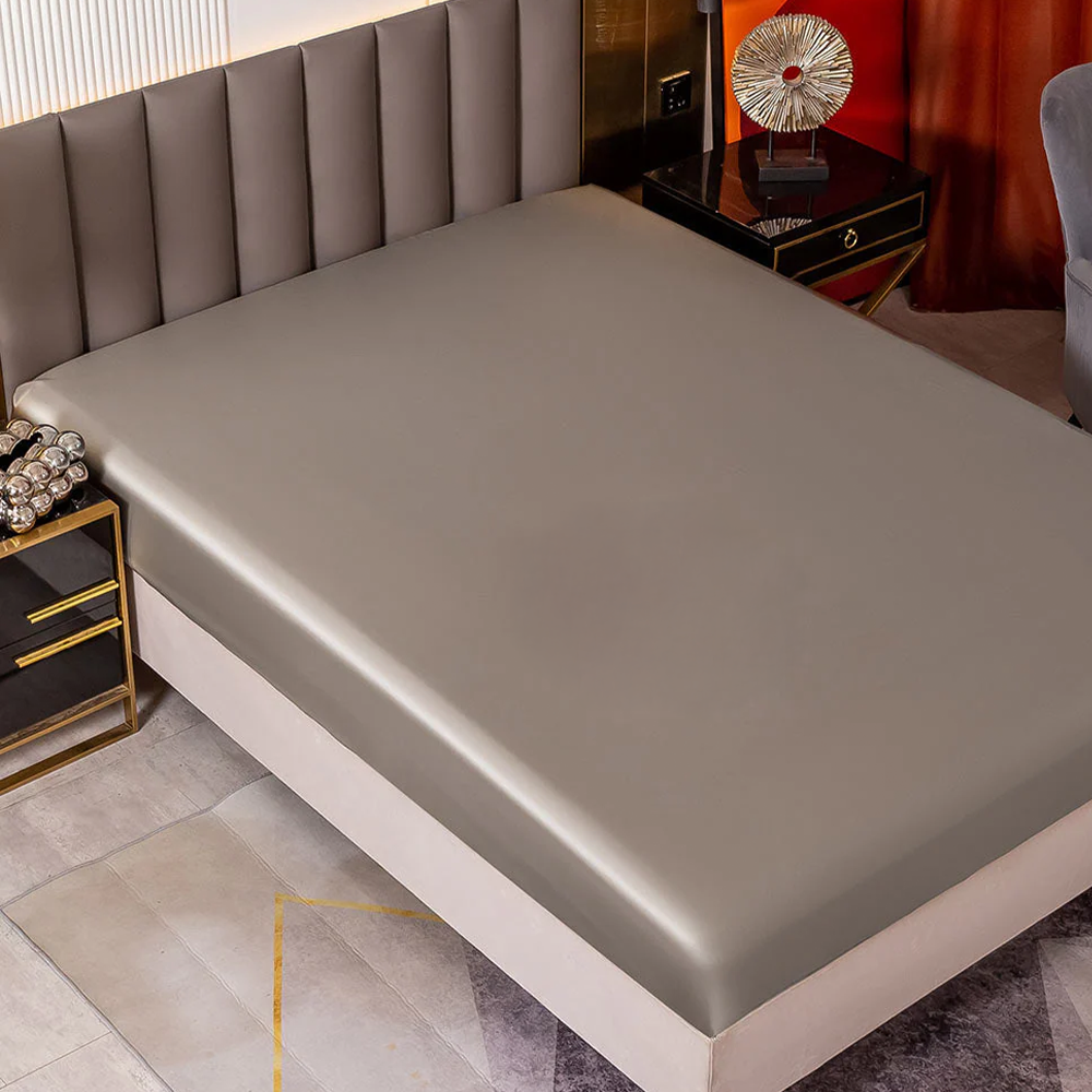 19 Momme Mulberry Silk Seamless Fitted Sheet