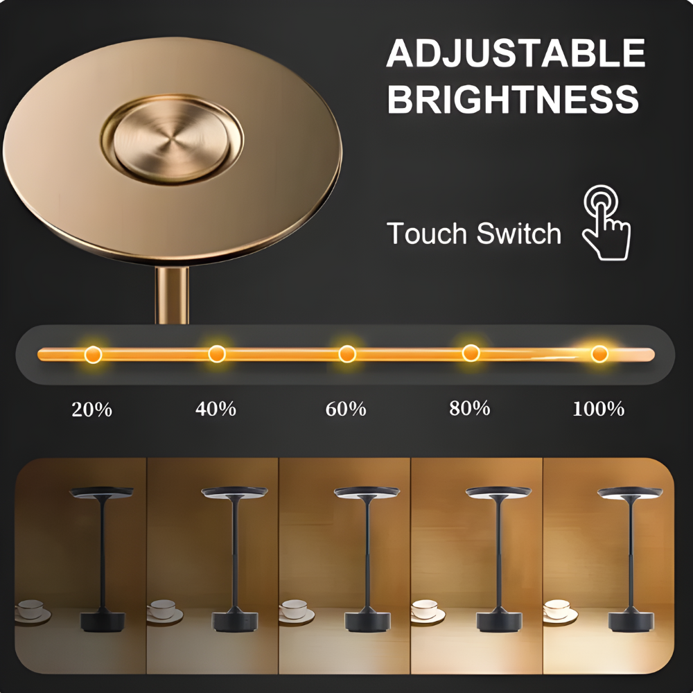 ZenithLux - Wireless Touch Lamp