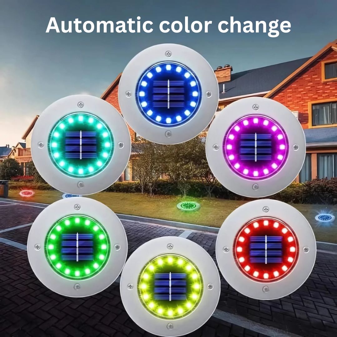OrbiGlo - Waterproof LED Solar Ground Light