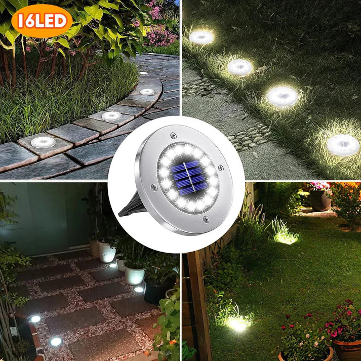 OrbiGlo - Waterproof LED Solar Ground Light