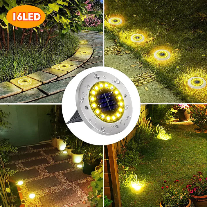 OrbiGlo - Waterproof LED Solar Ground Light