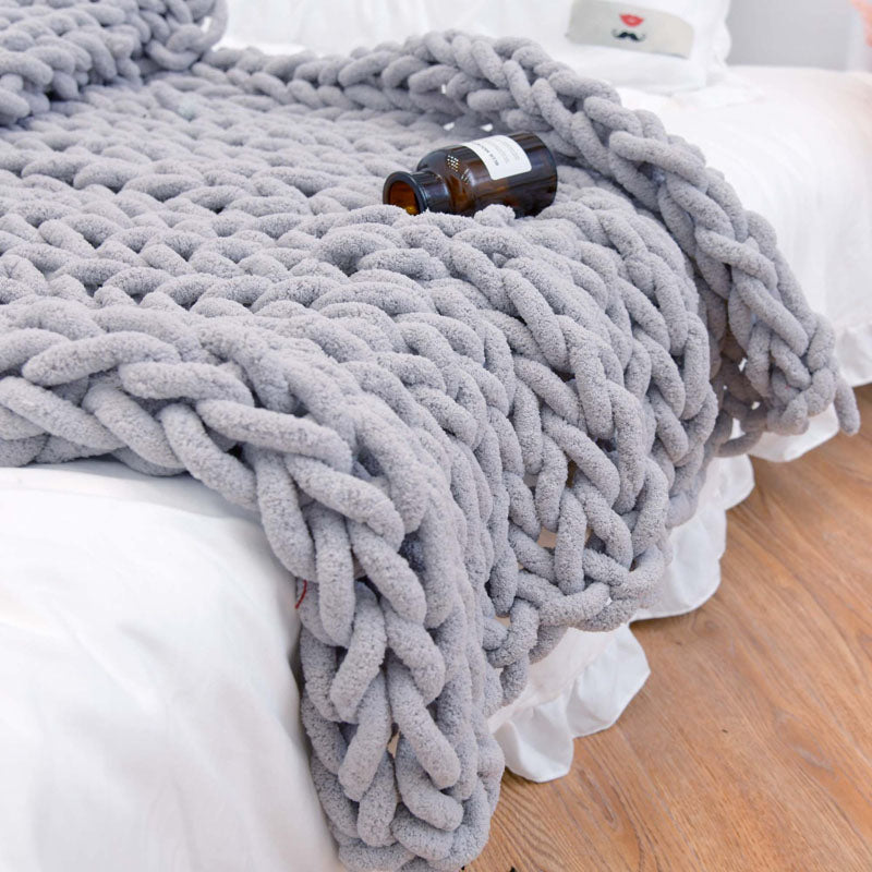 Delara – Luxurious Knit Weighted Blanket for Restful Sleep & Cozy Comfort
