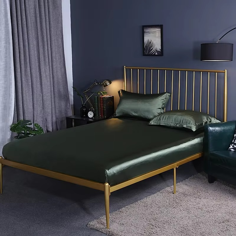 Lyris - High-End Mulberry Silk Fitted Bed Sheet Set