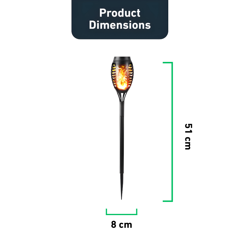 Solar Flame - Flickering Flame Lamps