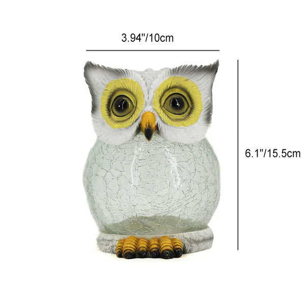 LunaOwl - Solar Outdoor LED Table Lamp