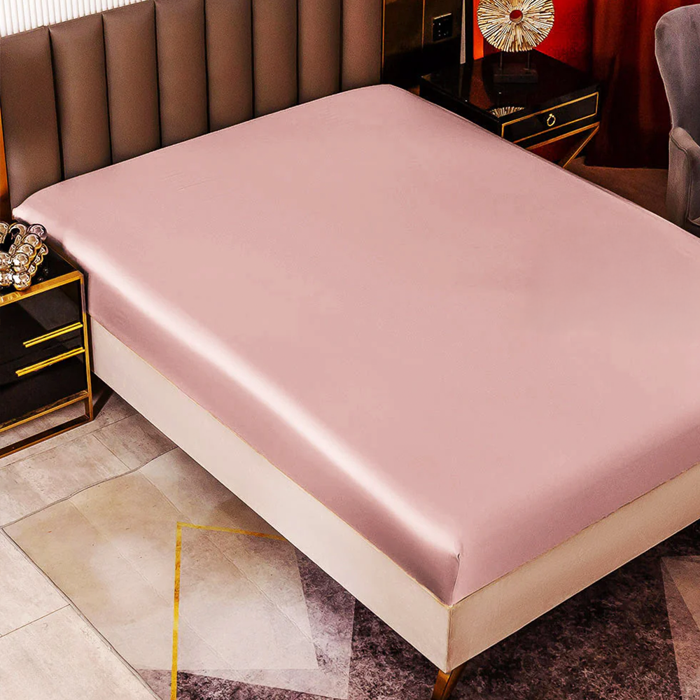 19 Momme Mulberry Silk Seamless Fitted Sheet