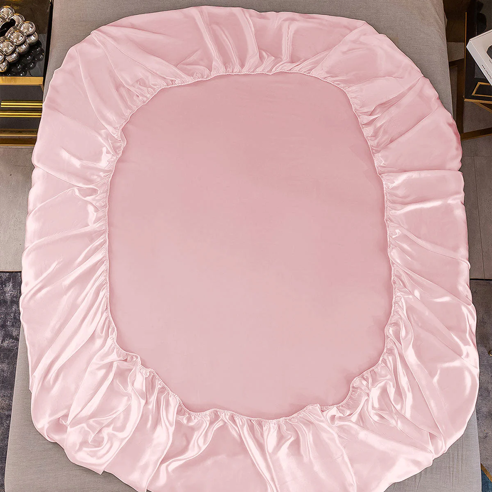 19 Momme Mulberry Silk Seamless Fitted Sheet