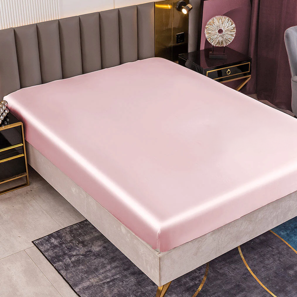 19 Momme Mulberry Silk Seamless Fitted Sheet