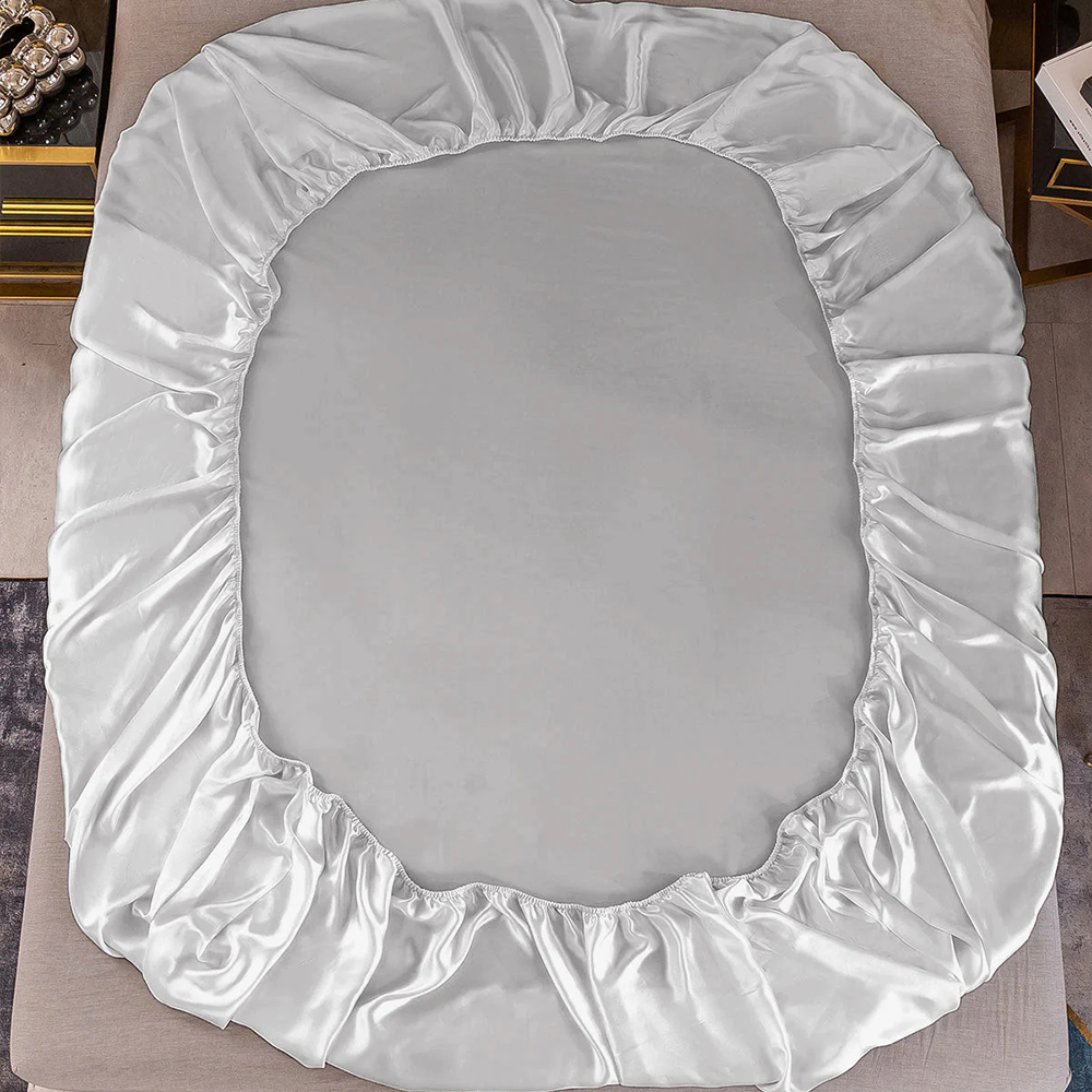 19 Momme Mulberry Silk Seamless Fitted Sheet