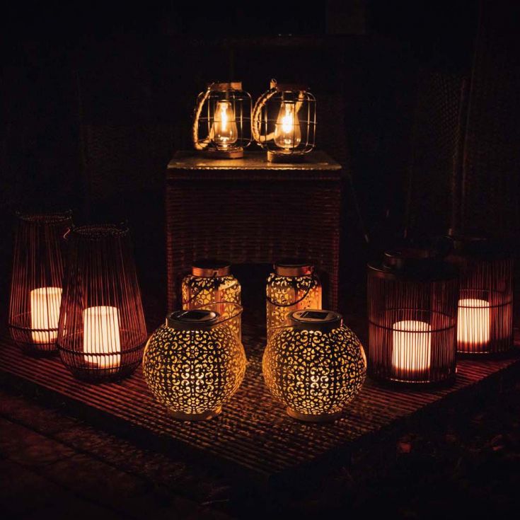 GardenOrb Lantern Duo