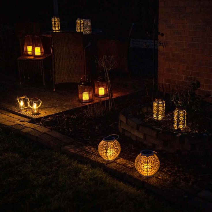 GardenOrb Lantern Duo