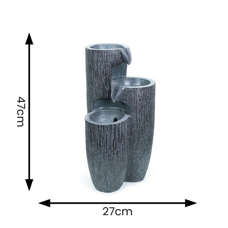 TrickleStone Solar Water Fountain