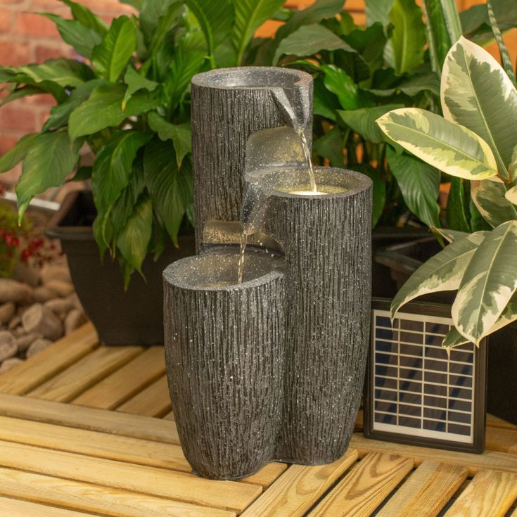 TrickleStone Solar Water Fountain
