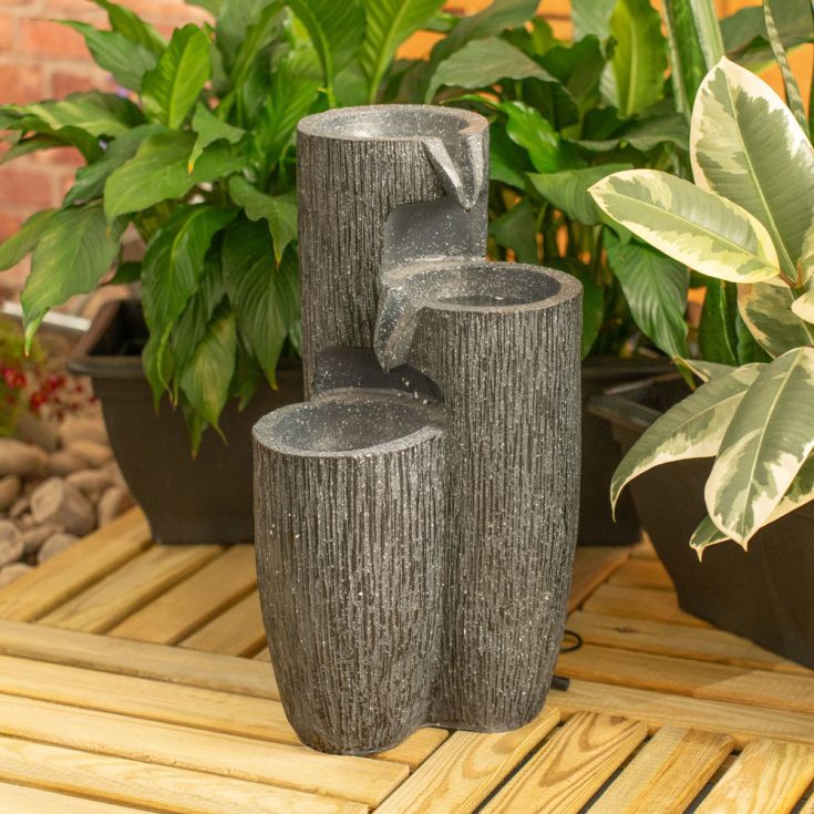 TrickleStone Solar Water Fountain