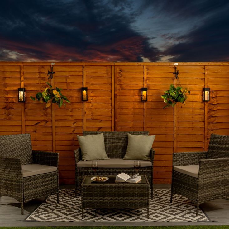 SolarFlare 4 pcs Garden Light