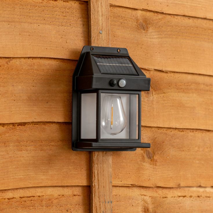 NightGlint Solar Motion Lanterns – Set of 4