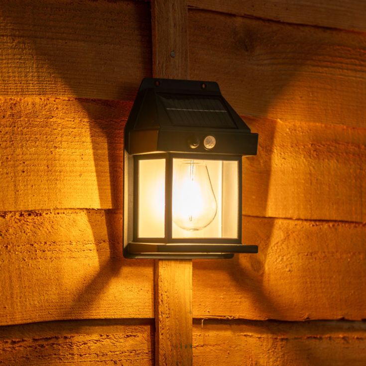 NightGlint Solar Motion Lanterns – Set of 4