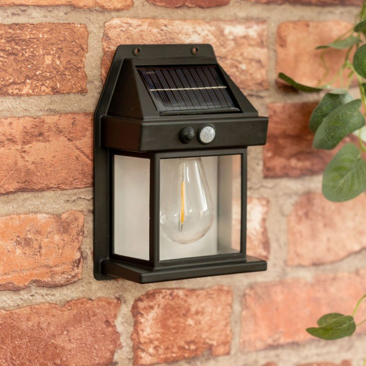 NightGlint Solar Motion Lanterns – Set of 4