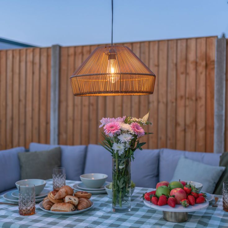 SolRattan Pendant Solar Light