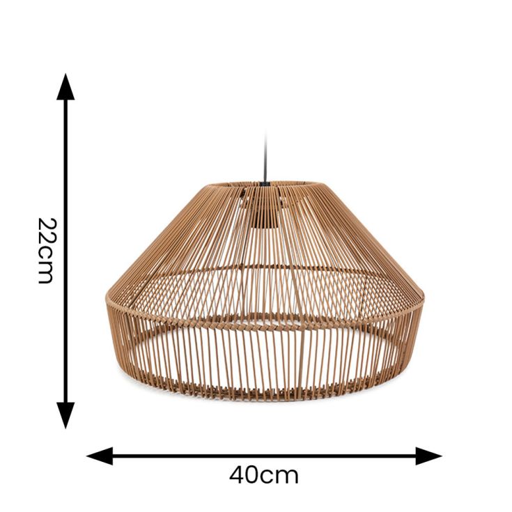 SolRattan Pendant Solar Light