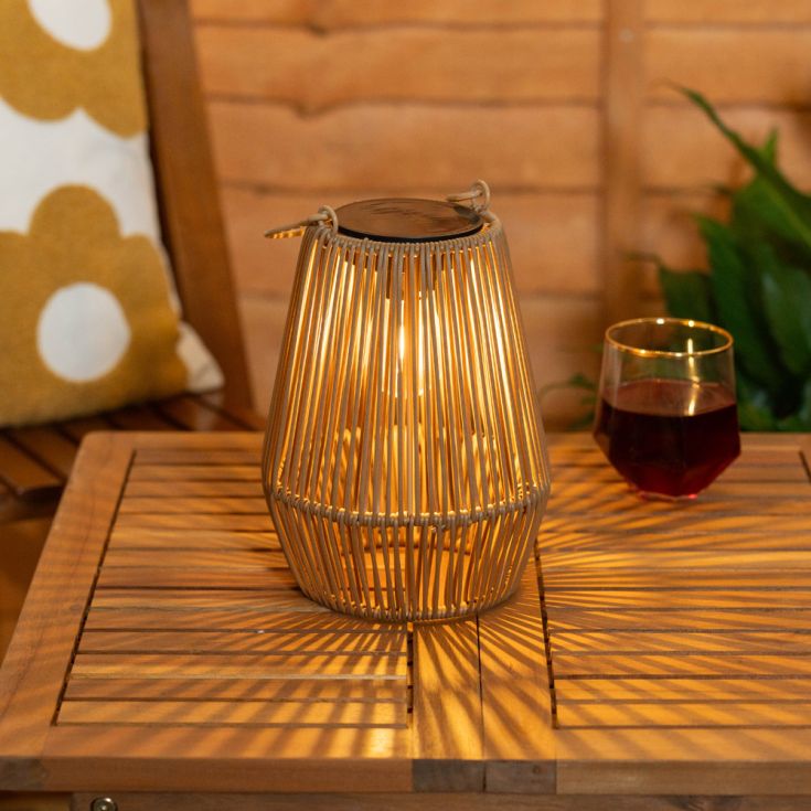SolBamboo Solar Lanterns – Set of 2