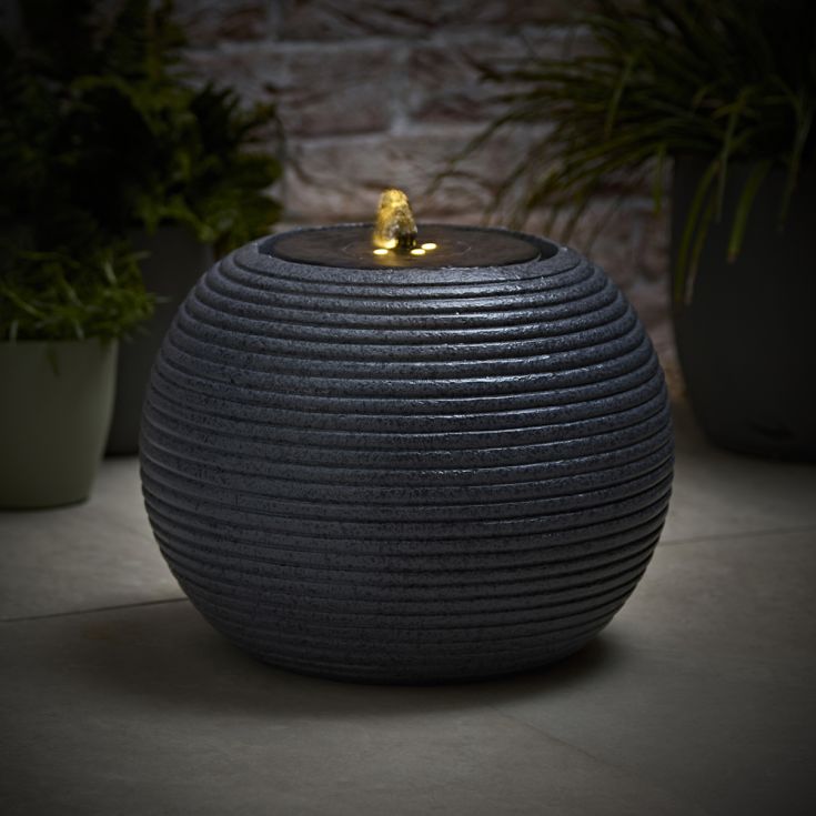 ZenRipple Solar Water Feature