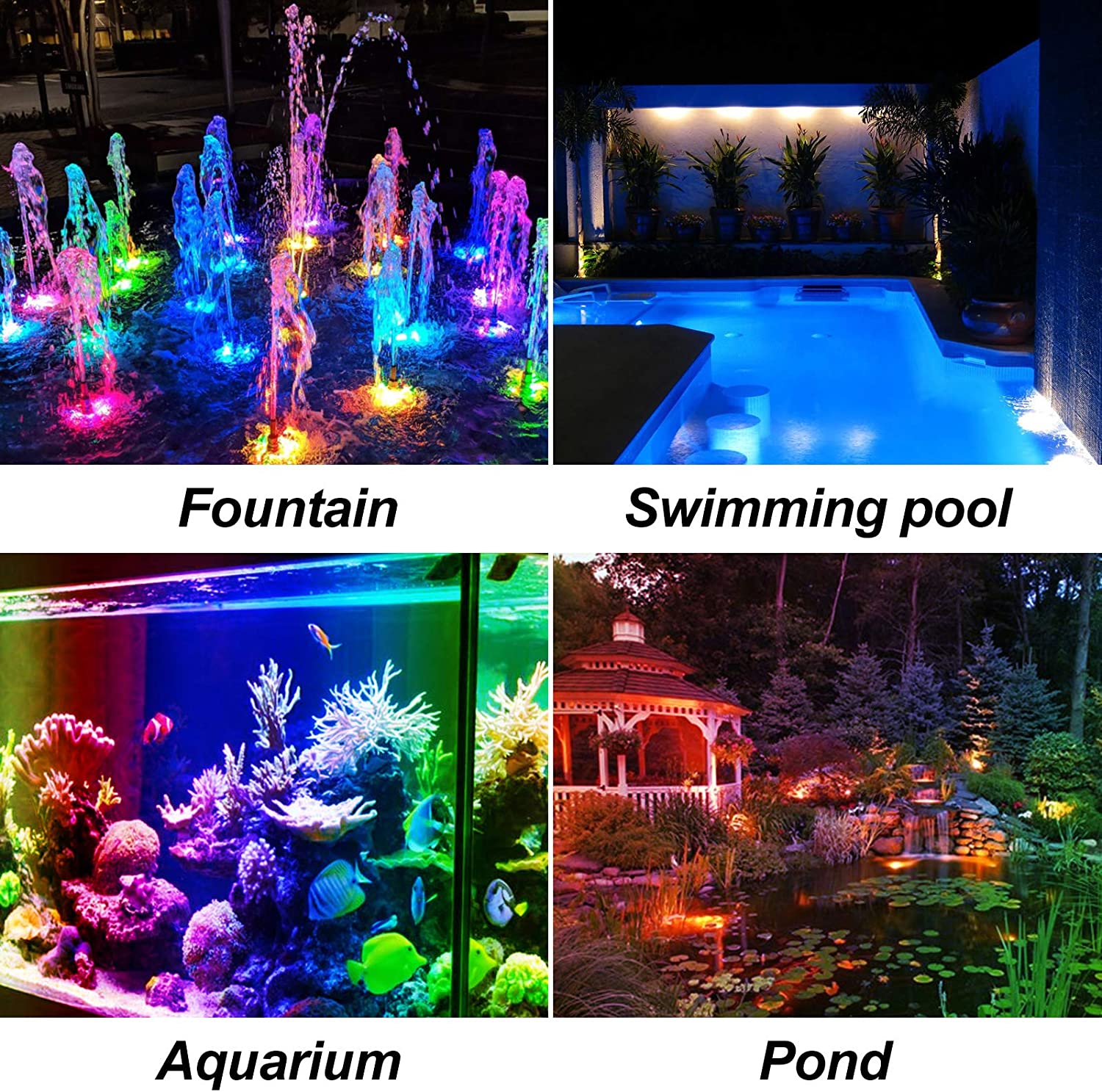 ColourWave™- Solar RGB Pond & Pool Lights