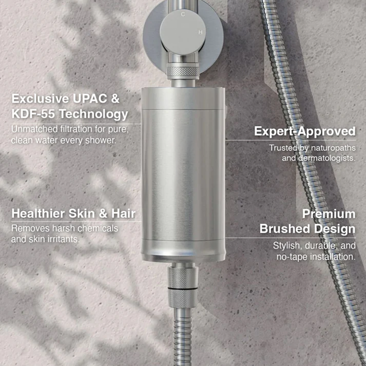 #1 Shower Filter in the UK - Shower Water Purifier