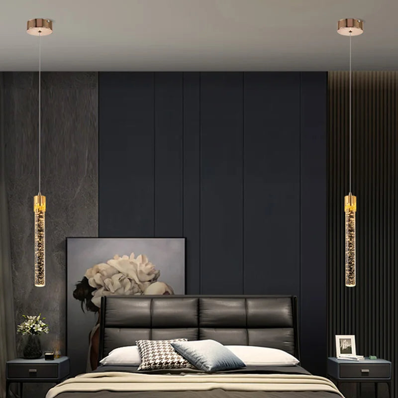 GoldenPegs – Elegant Pendant Light with Gold Accents