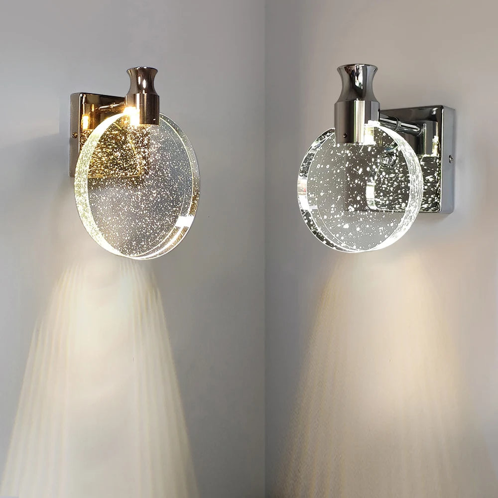 GoldenCircle – Round Gold Wall Light