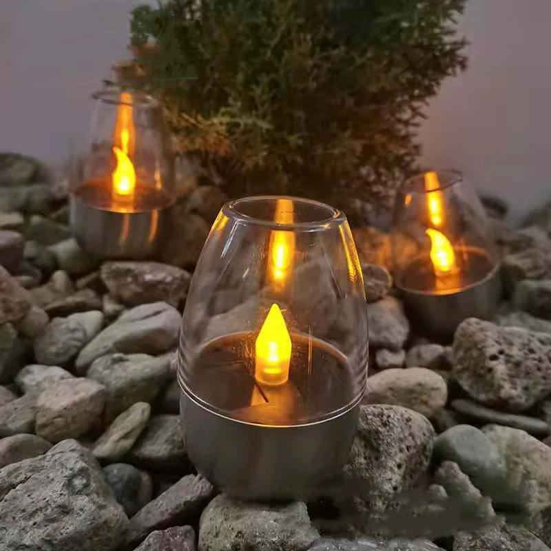 Solar Waterproof LED Candles