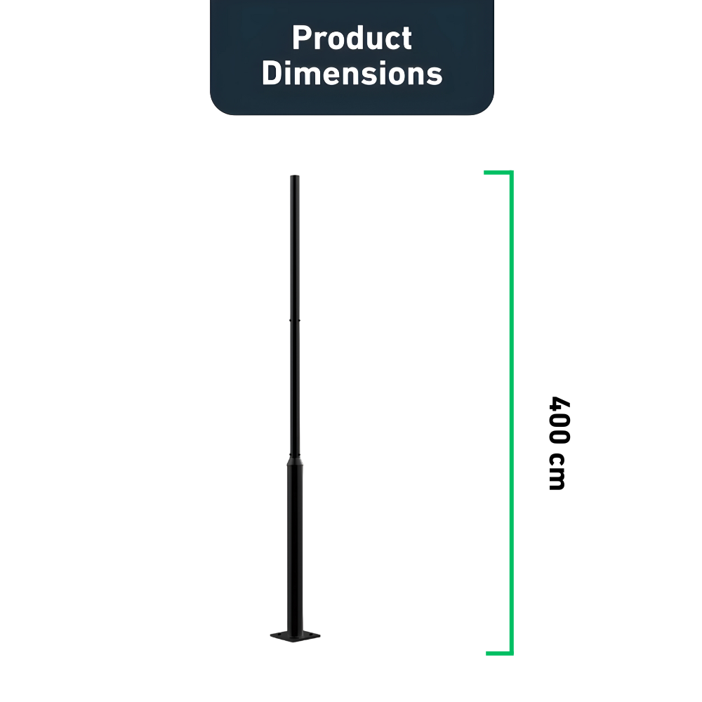 Solar Street Light Pole – Ideal for Outdoor Lighting