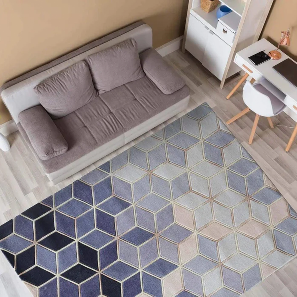 Urma-Rug – Geometric Gradient Area Rug