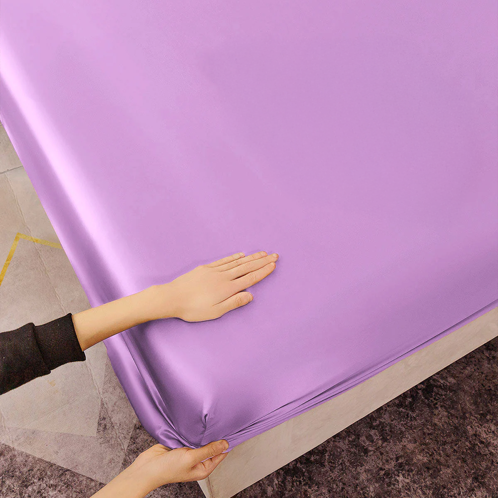 19 Momme Mulberry Silk Seamless Fitted Sheet
