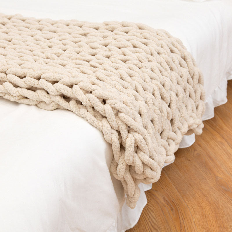 Delara – Luxurious Knit Weighted Blanket for Restful Sleep & Cozy Comfort