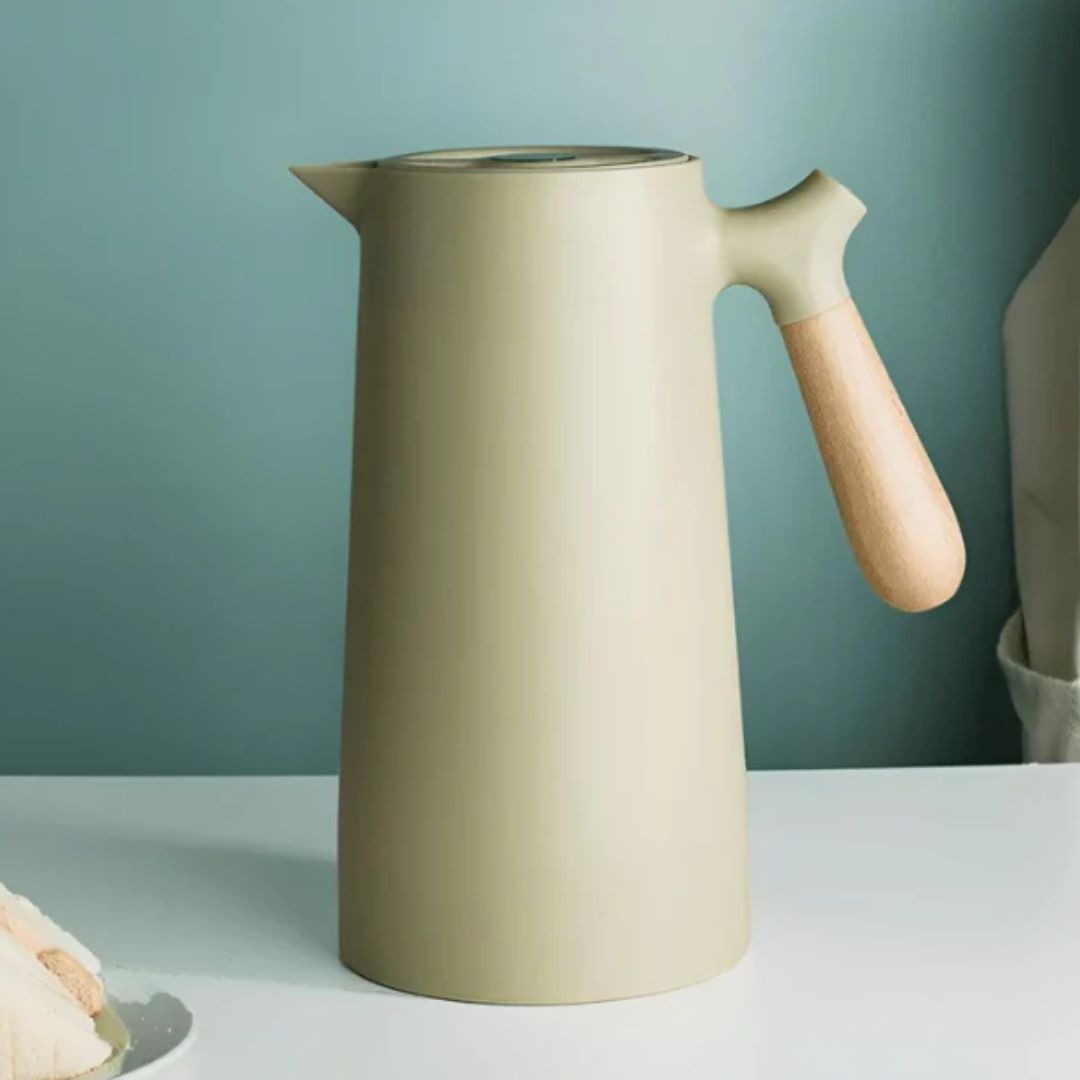 TermaLock – Insulated Carafe with Wooden Handle