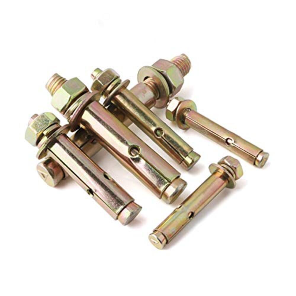 Heavy-Duty M8x60mm Expansion Anchor Bolts for Concrete 32x4 pack (128 bolts)