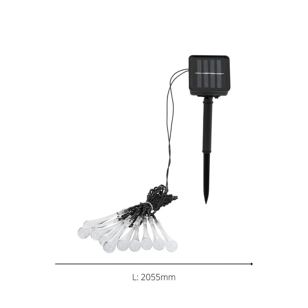 AuroraGlow – Solar RGB Fairy Lights
