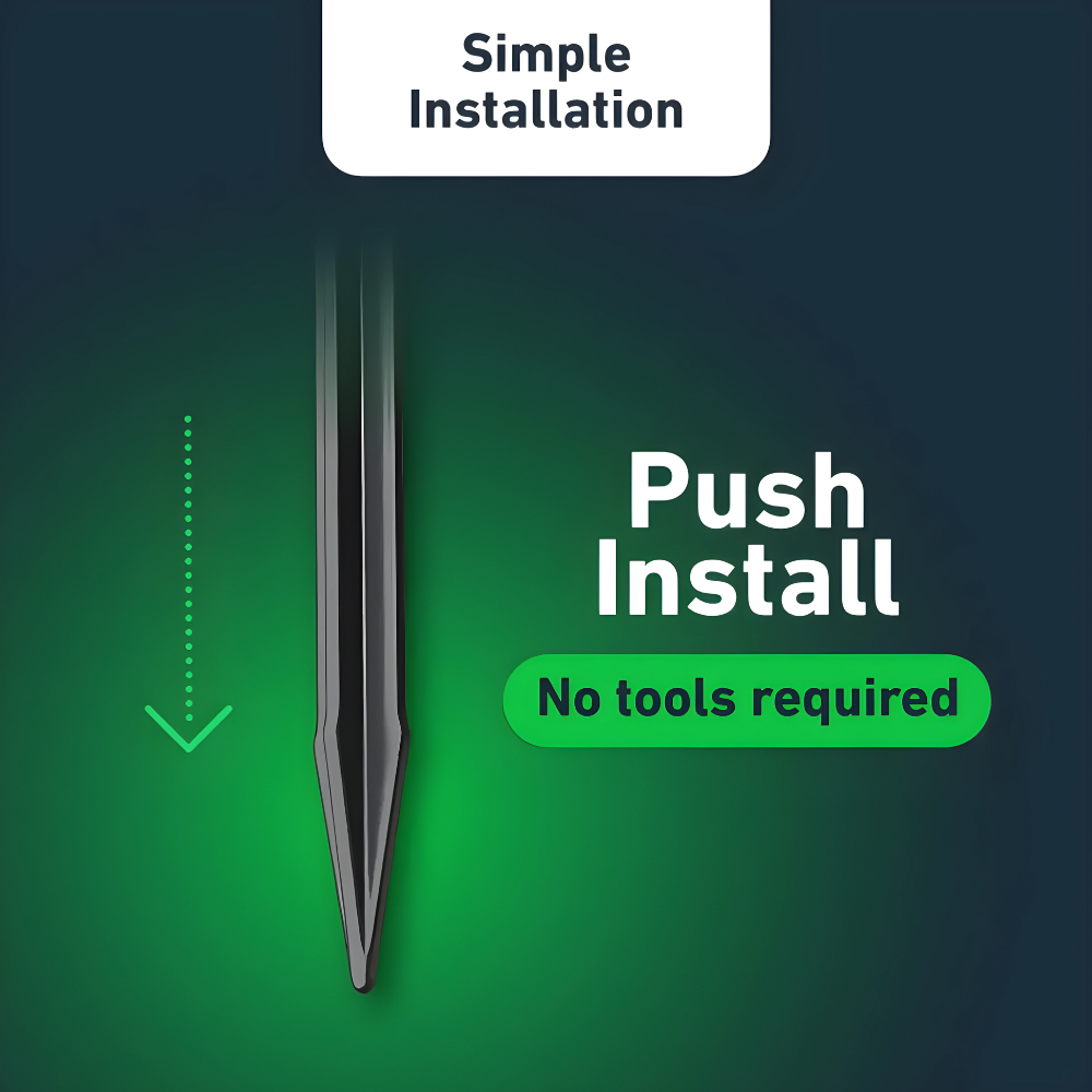 SolarGlow – Slim Solar LED Ground Spotlights