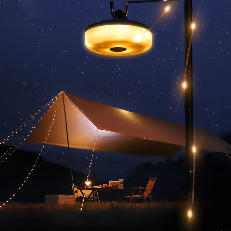 LuminTrail™ - 2-in-1 Solar Portable String Light