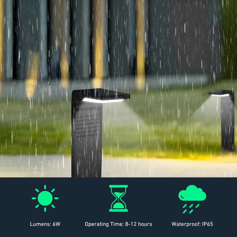 Opulent Bollard™ - Innovative Solar Bollard Lights